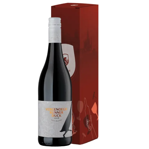 Runner Duck Red Blend Vergenoegd | Wijn Cadeau van Vergenoegd Wine Estate