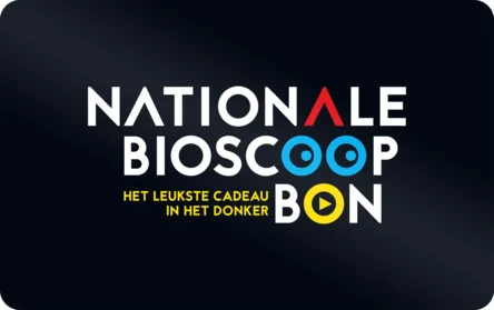 Nationale Bioscoopbon | 100 euro van Nationale Bioscoopbon cadeaukaarten