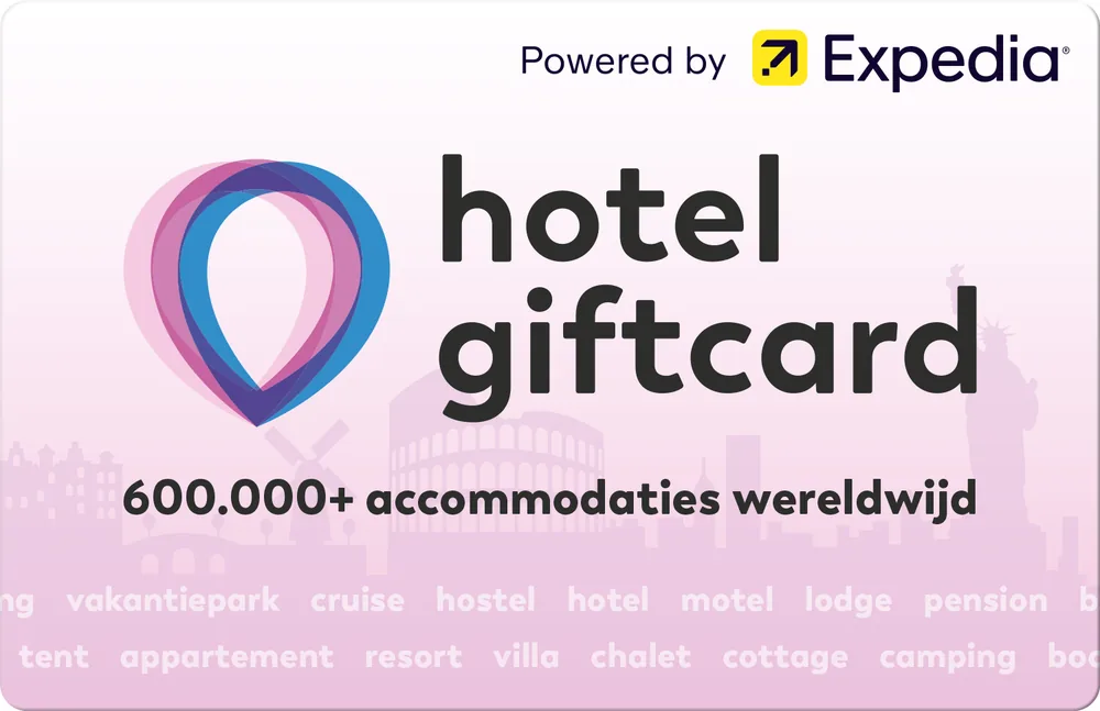 Hotelgiftcard | 75 euro van Hotelgiftcard cadeaukaarten