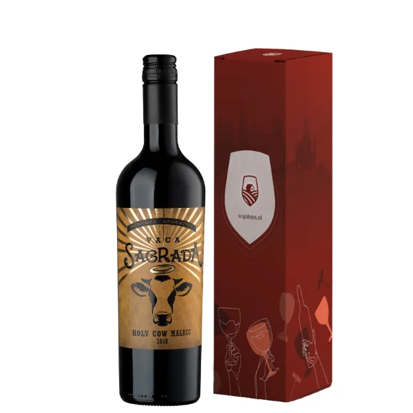 Vaca Sagrada Holy Cow Malbec Familia Falasco | Wijn Cadeau van Bodega Falasco