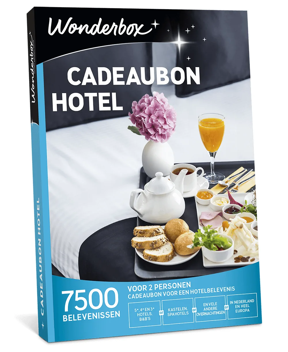 Wonderbox - Cadeaubon Hotel van Wonderbox cadeaukaarten