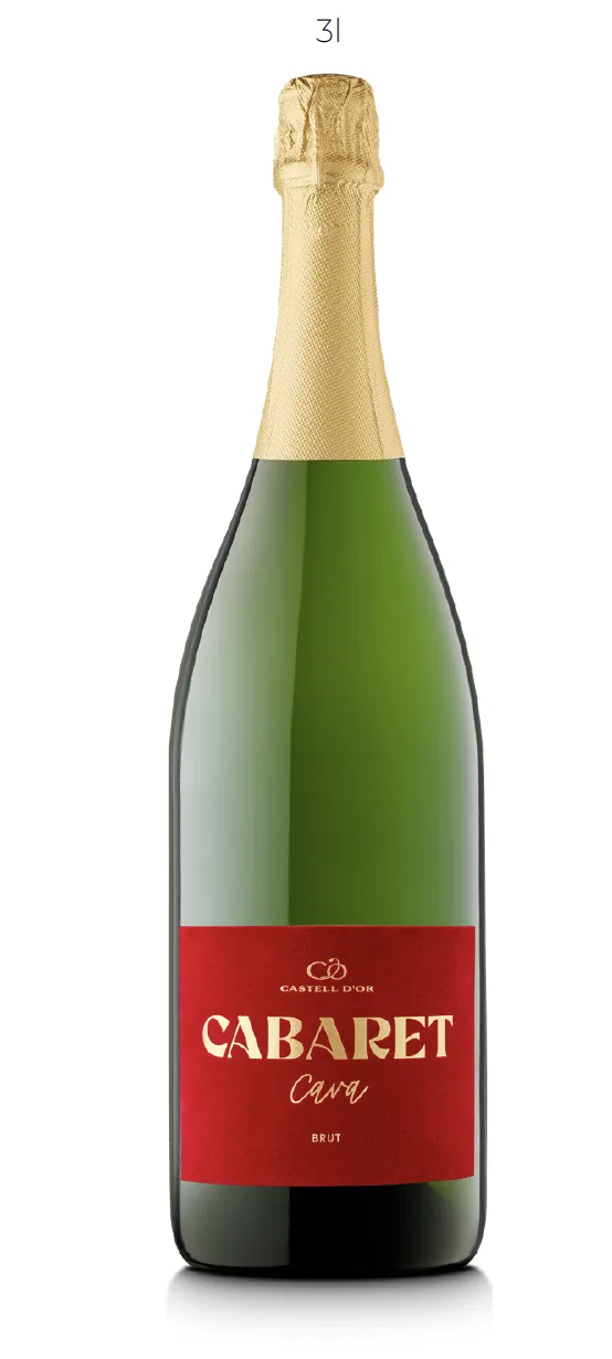 Cava Cabaret Brut JEROBOAM 300cl van Castell d'Or