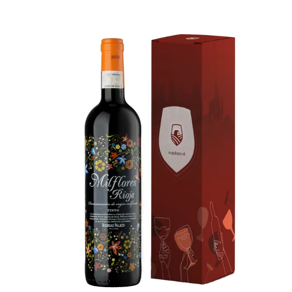Milflores Rioja Tempranillo Tinto | Wijn Cadeau van Bodegas Palacio