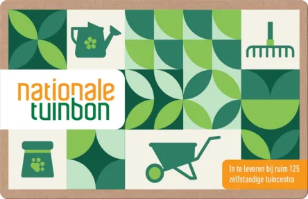 Nationale Tuinbon | 50 euro van Nationale tuinbon cadeaukaarten