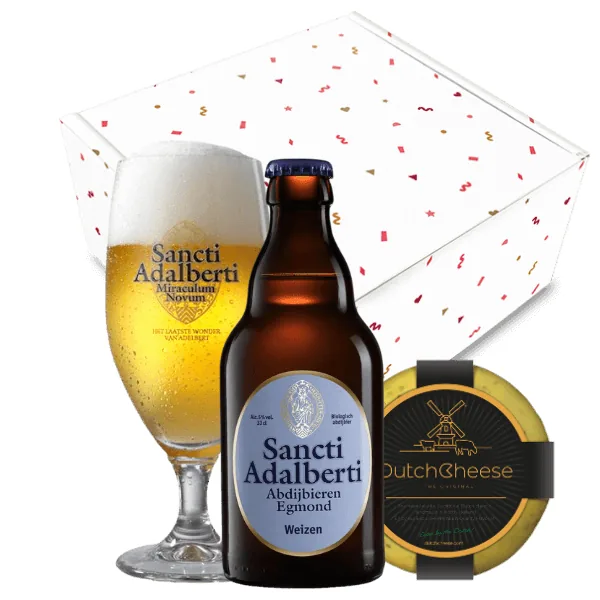 Egmondse Weizen | Bier & Kaas Cadeau van Sancti Adalberti