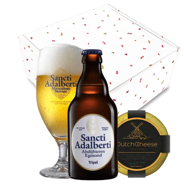 Egmondse Tripel | Bier & Kaas Cadeau van Sancti Adalberti