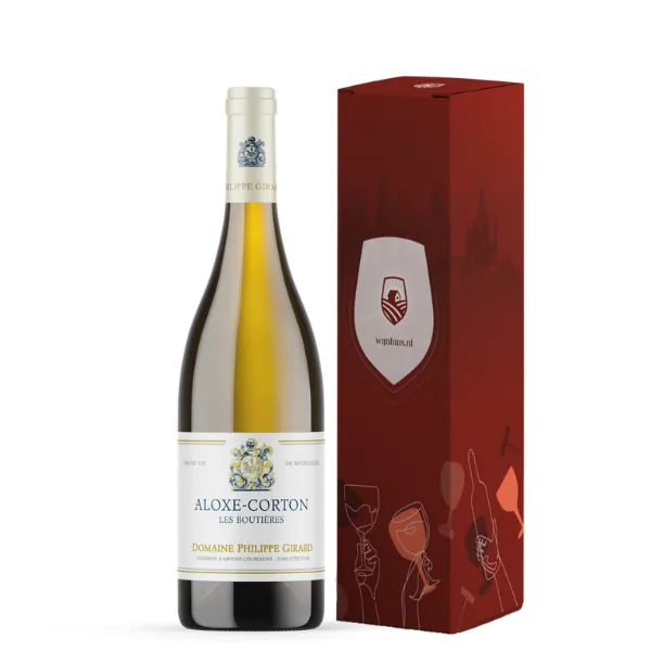 Aloxe-Corton Blanc Les Boutieres | Wijncadeau van Bourgogne Philippe Girard